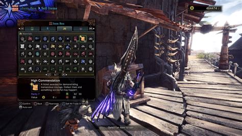 commendations mhw
